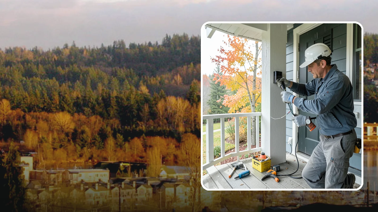 Smart Doorbell Installation in Kenmore, King County, WA - We install smart video doorbells that let you see and speak with visitors from anywhere, rain or shine.