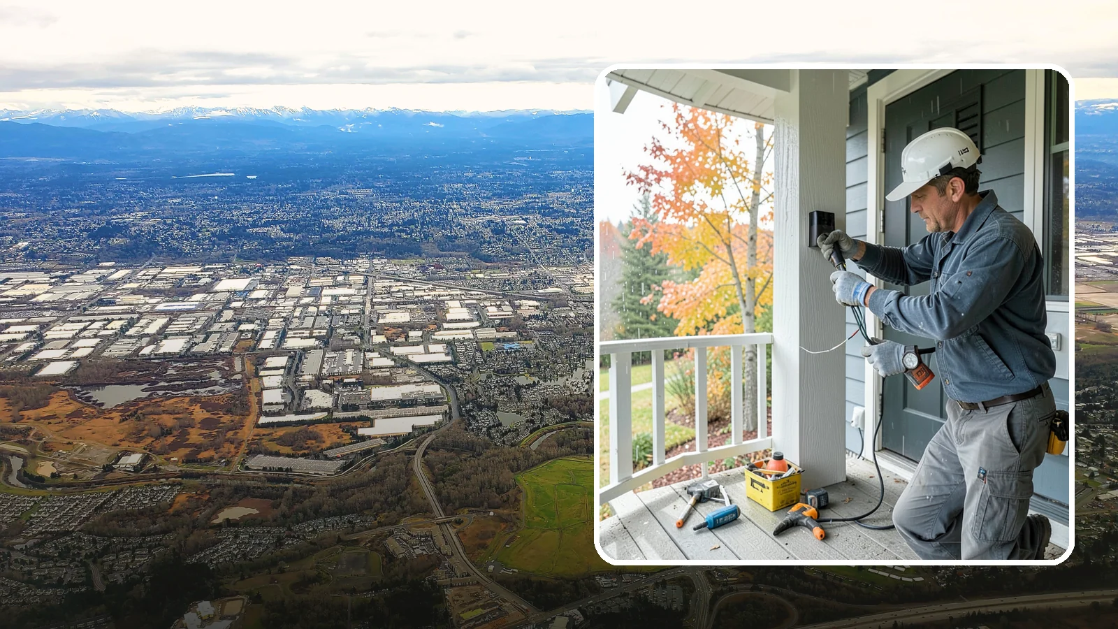 Smart Doorbell Installation in Kent, King County, WA - We install smart video doorbells that let you see and speak with visitors from anywhere, rain or shine.