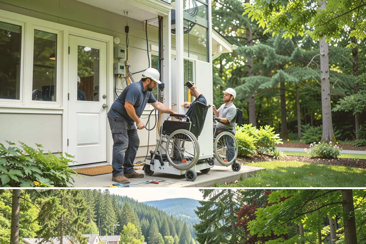 Smart Doorbell Installation in Lake Forest Park, King County, WA - This installation can be completed any season, and weatherproofing before winter keeps it reliable through PNW rain.