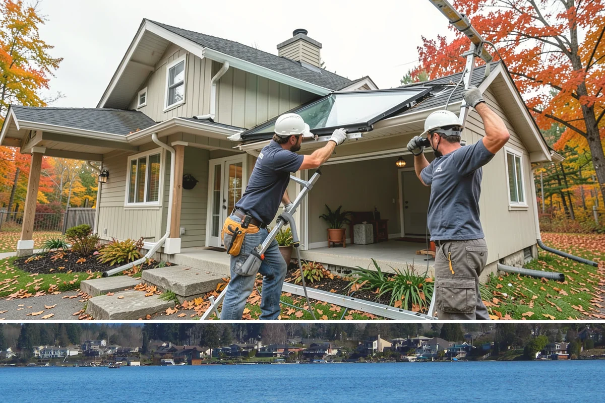 Smart Doorbell Installation in Lake Stevens, Snohomish County, WA - This installation can be completed any season, and weatherproofing before winter keeps it reliable through PNW rain.