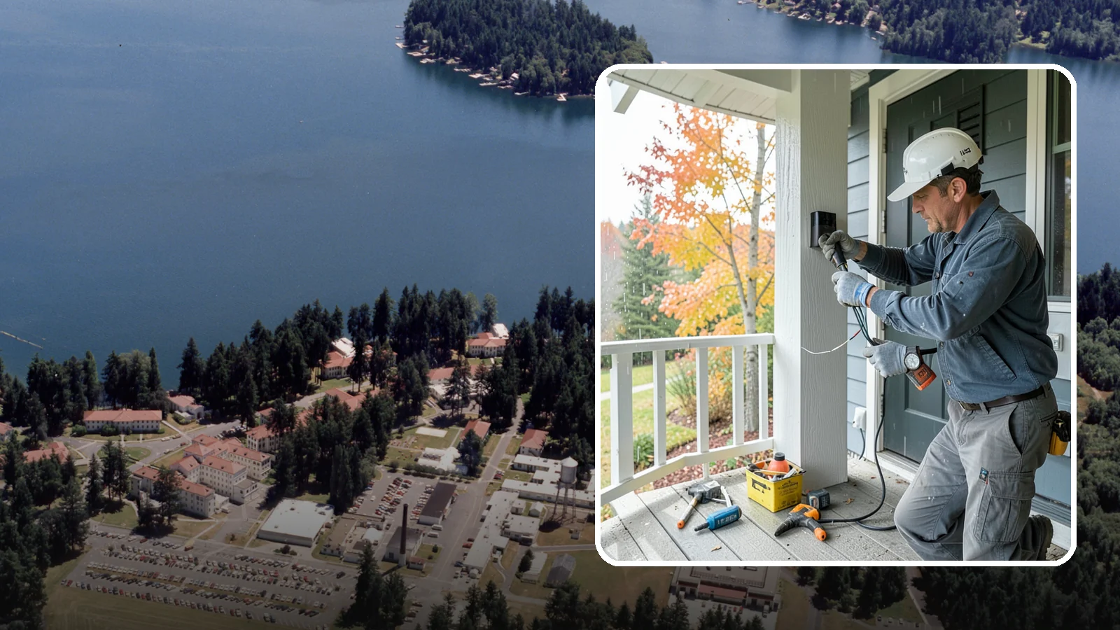 Smart Doorbell Installation in Lakewood, Pierce County, WA - We install smart video doorbells that let you see and speak with visitors from anywhere, rain or shine.