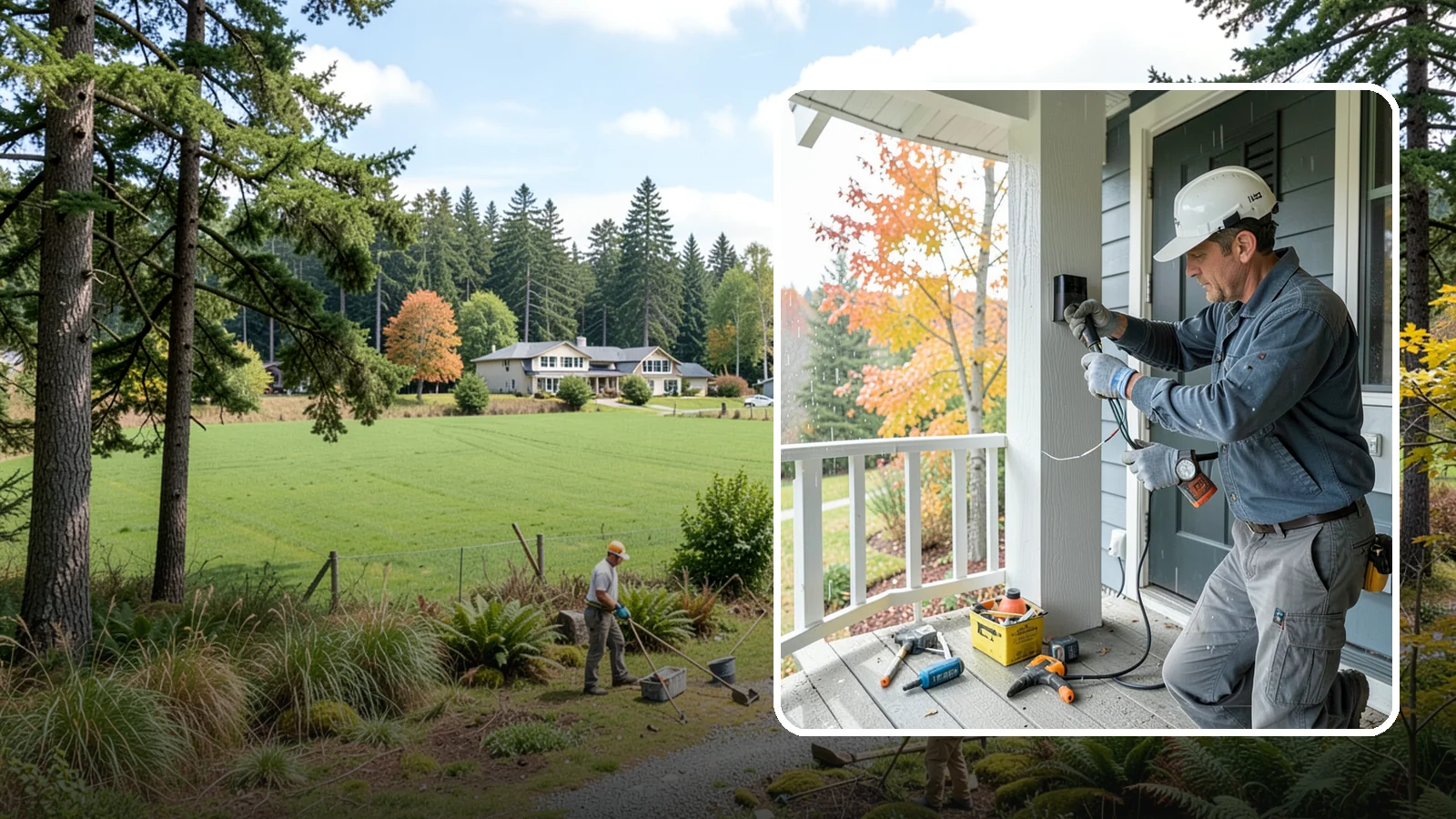 Smart Doorbell Installation in Lyman, Skagit County, WA - We install smart video doorbells that let you see and speak with visitors from anywhere, rain or shine.