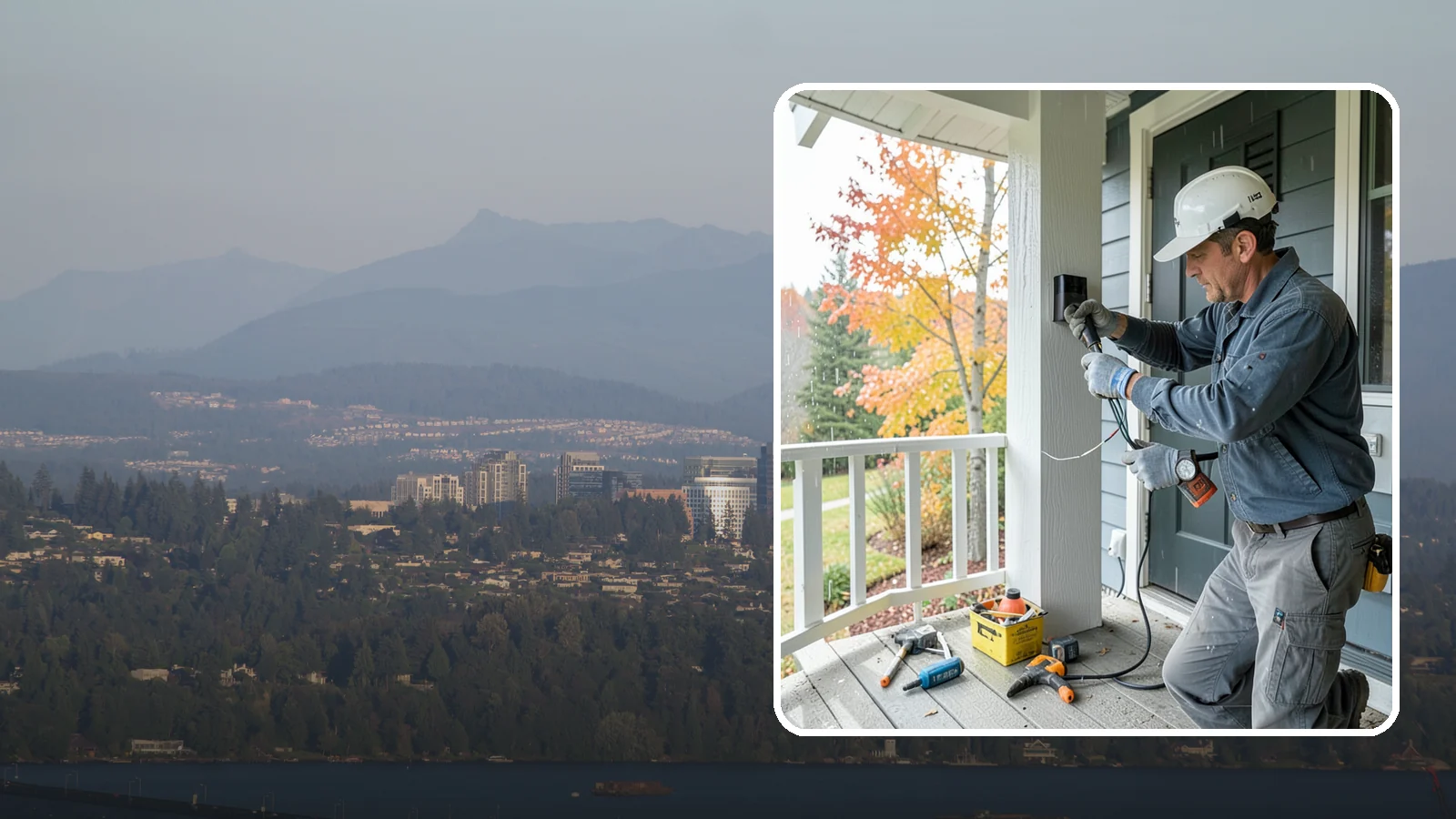 Smart Doorbell Installation in Medina, King County, WA - We install smart video doorbells that let you see and speak with visitors from anywhere, rain or shine.