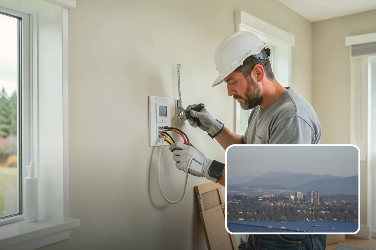 Smart Doorbell Installation in Medina, King County, WA - See and speak with visitors from your phone