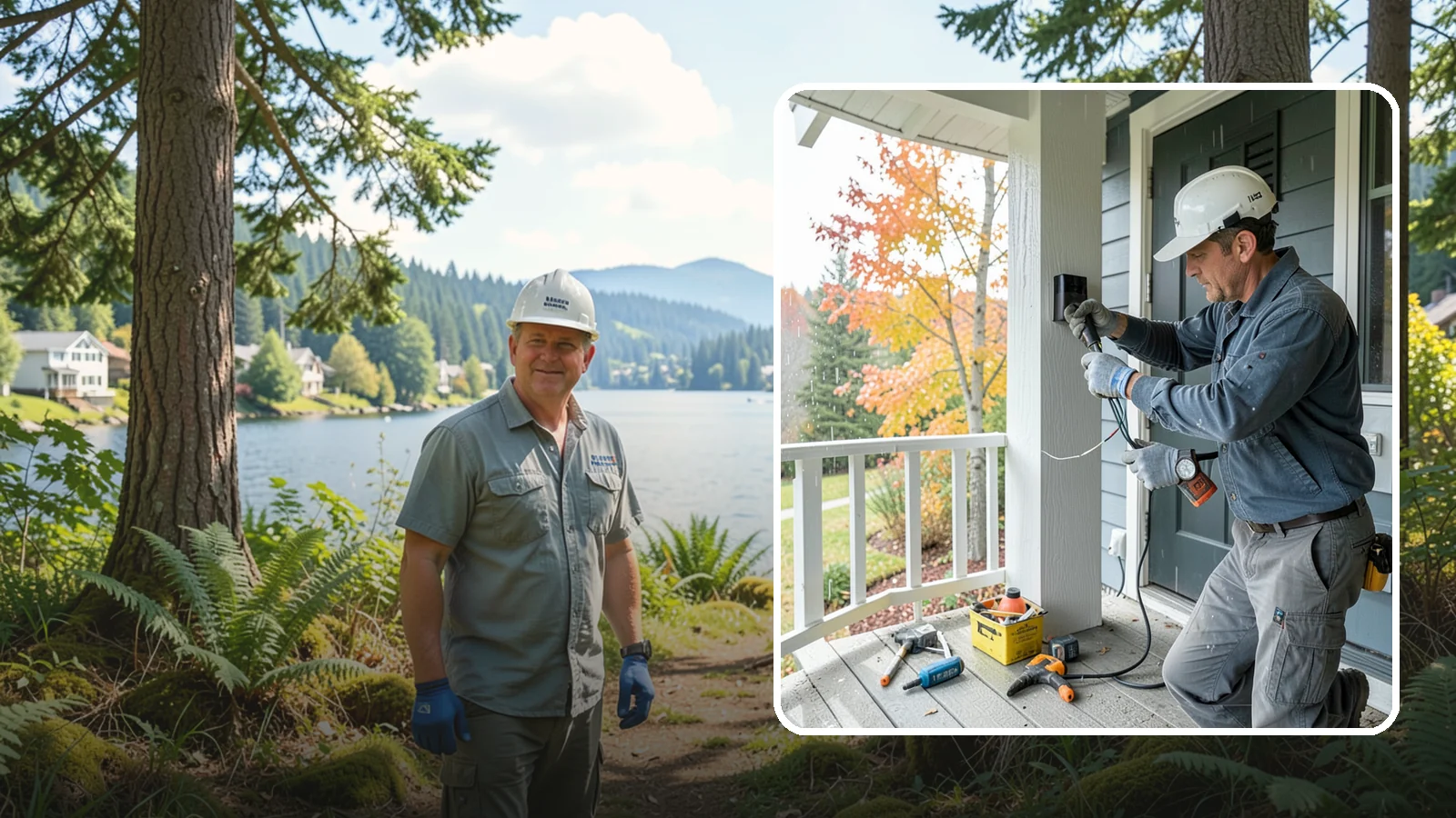 Smart Doorbell Installation in Milton, King County, WA - We install smart video doorbells that let you see and speak with visitors from anywhere, rain or shine.