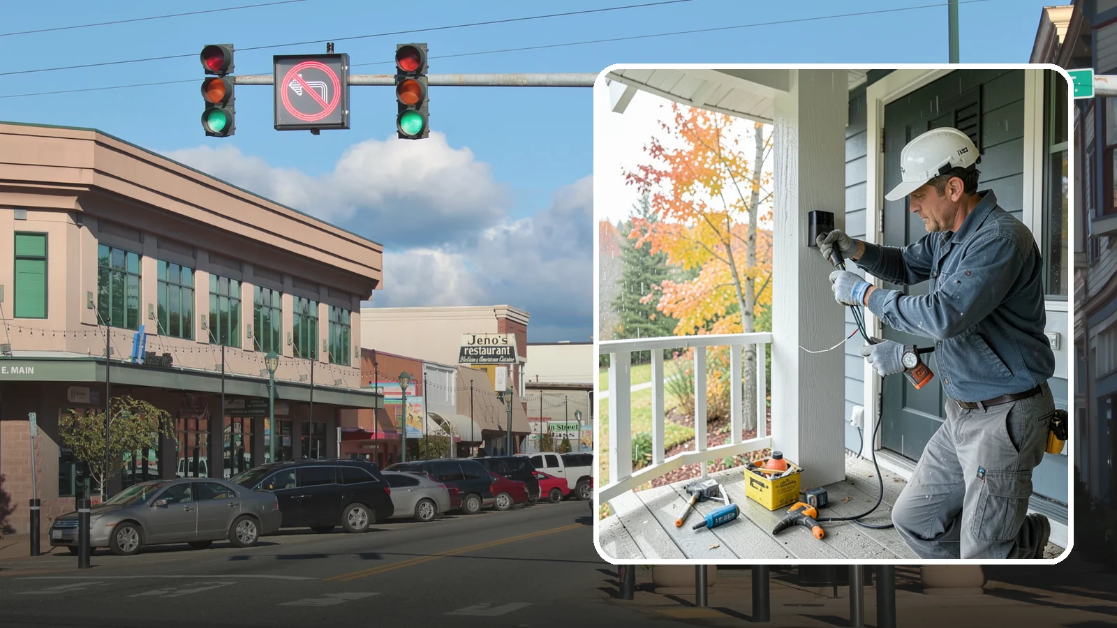 Smart Doorbell Installation in Monroe, Snohomish County, WA - We install smart video doorbells that let you see and speak with visitors from anywhere, rain or shine.
