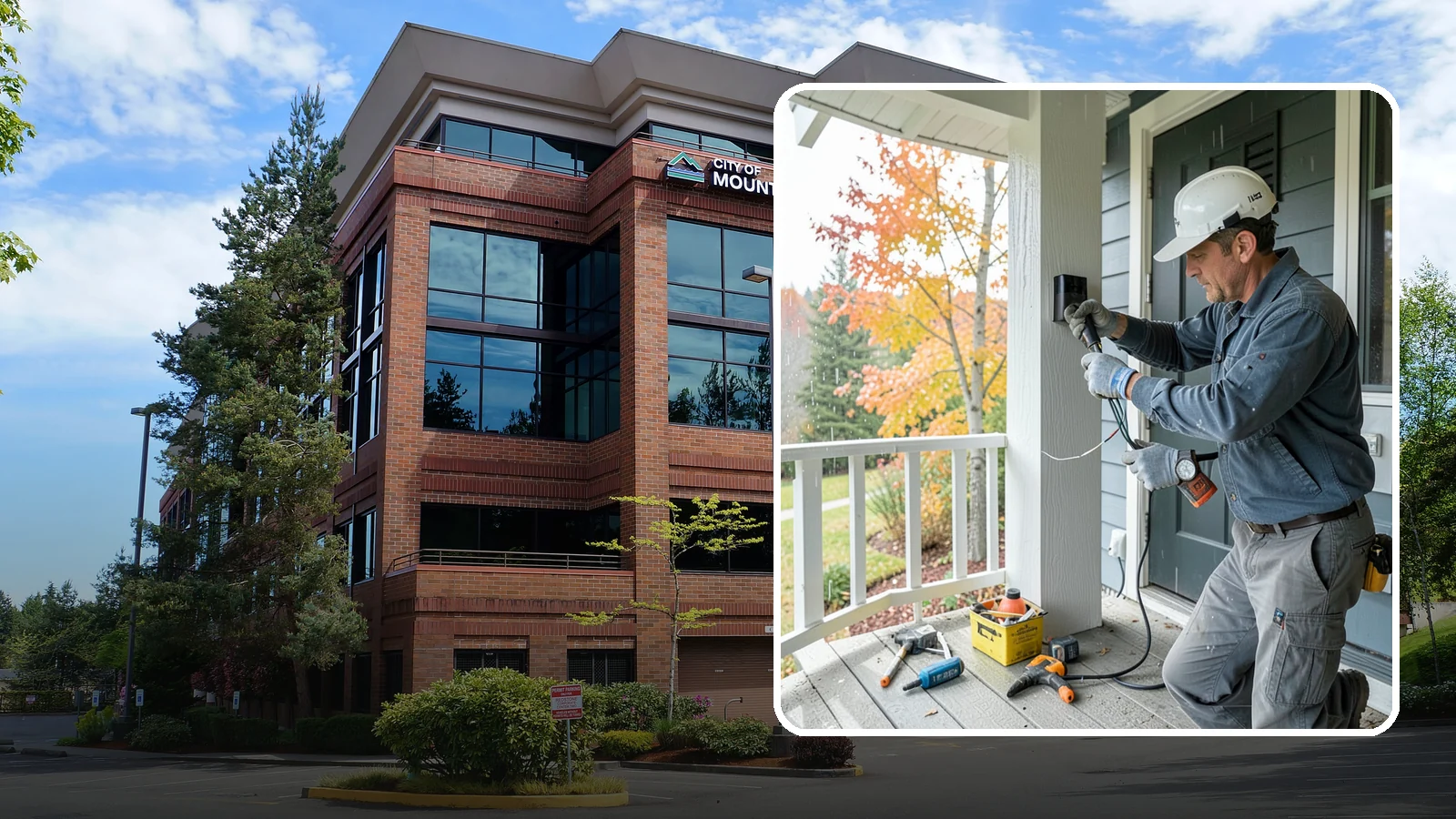 Smart Doorbell Installation in Mountlake Terrace, Snohomish County, WA - We install smart video doorbells that let you see and speak with visitors from anywhere, rain or shine.