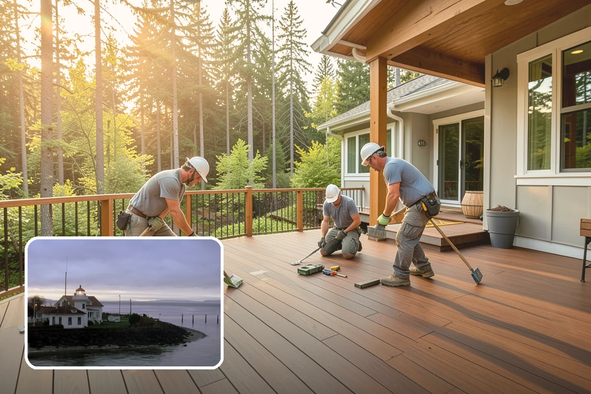 Smart Doorbell Installation in Mukilteo, Snohomish County, WA - See and speak with visitors from your phone