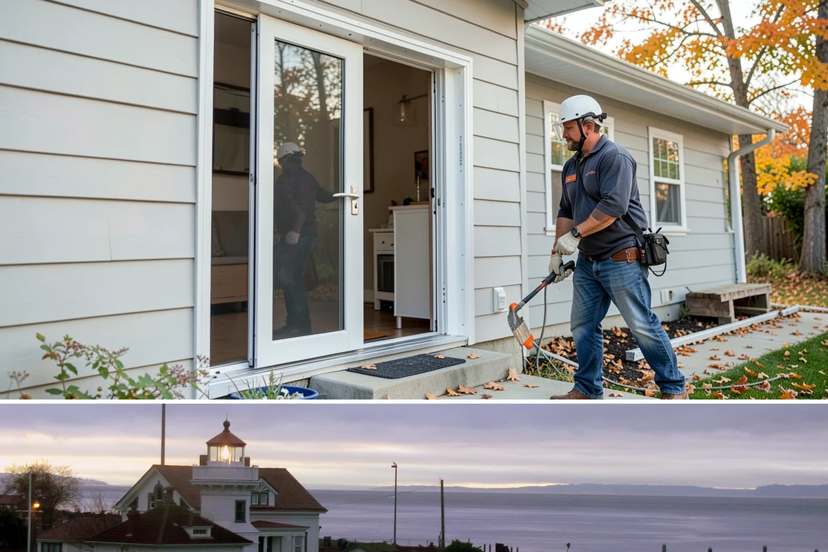 Smart Doorbell Installation in Mukilteo, Snohomish County, WA - This installation can be completed any season, and weatherproofing before winter keeps it reliable through PNW rain.