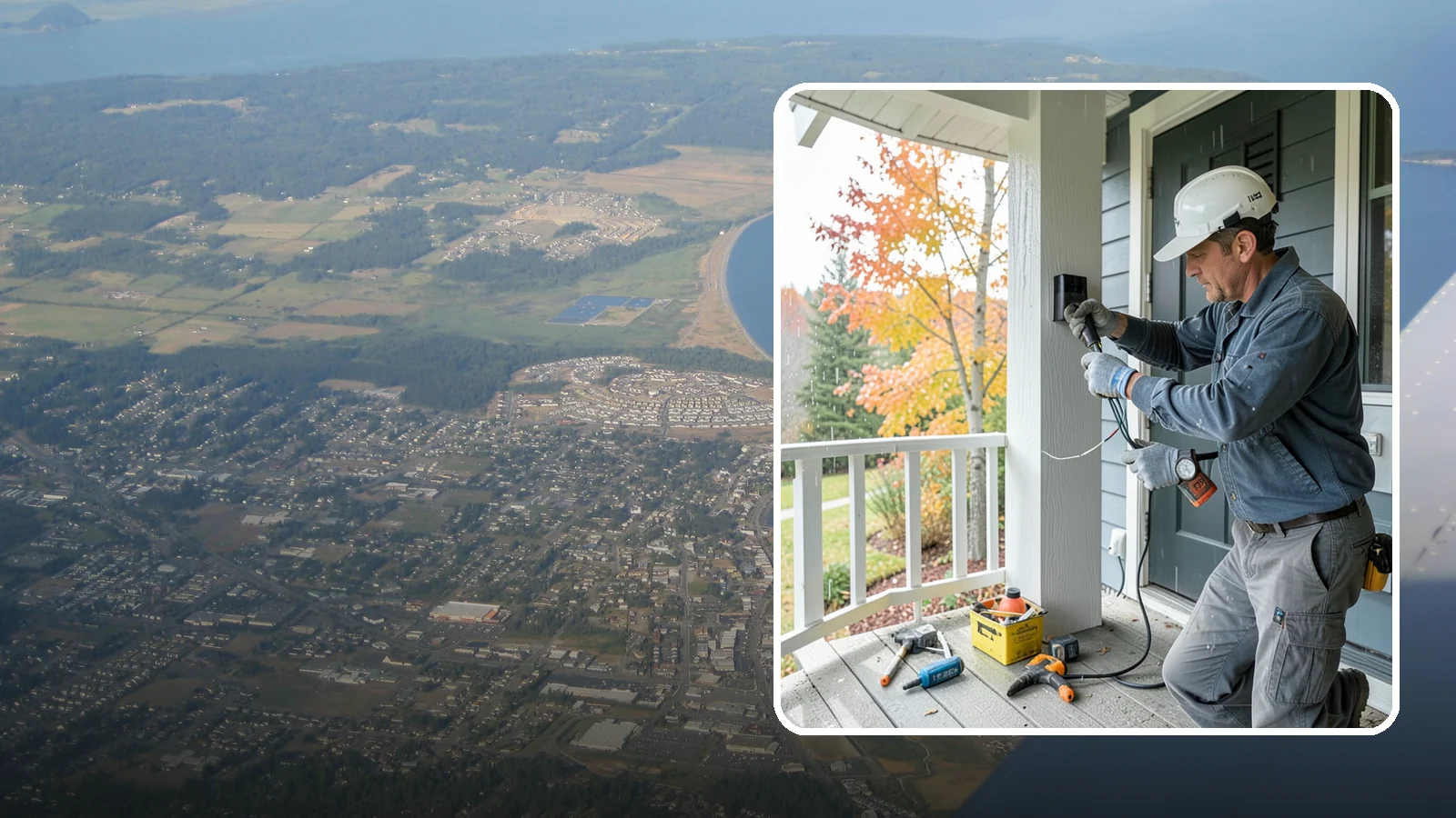 Smart Doorbell Installation in Oak Harbor, Island County, WA - We install smart video doorbells that let you see and speak with visitors from anywhere, rain or shine.
