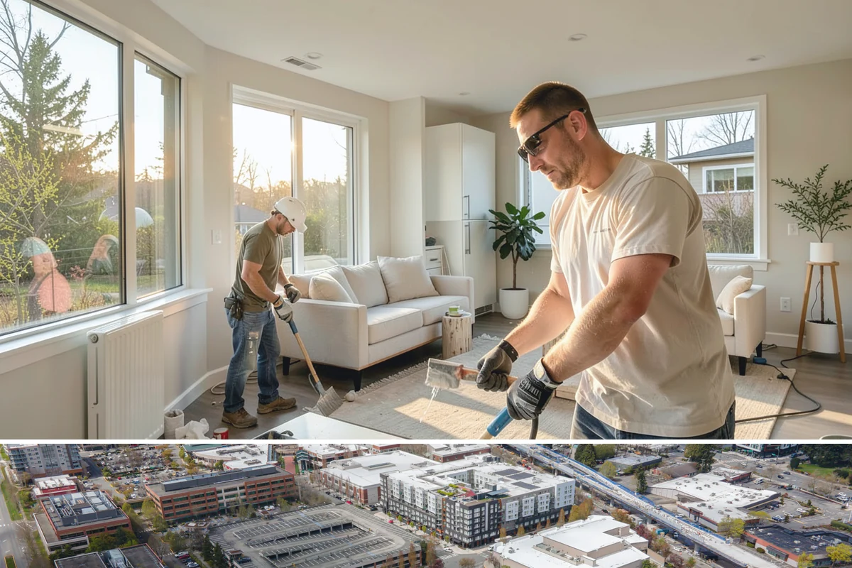 Smart Doorbell Installation in Redmond, King County, WA - This installation can be completed any season, and weatherproofing before winter keeps it reliable through PNW rain.