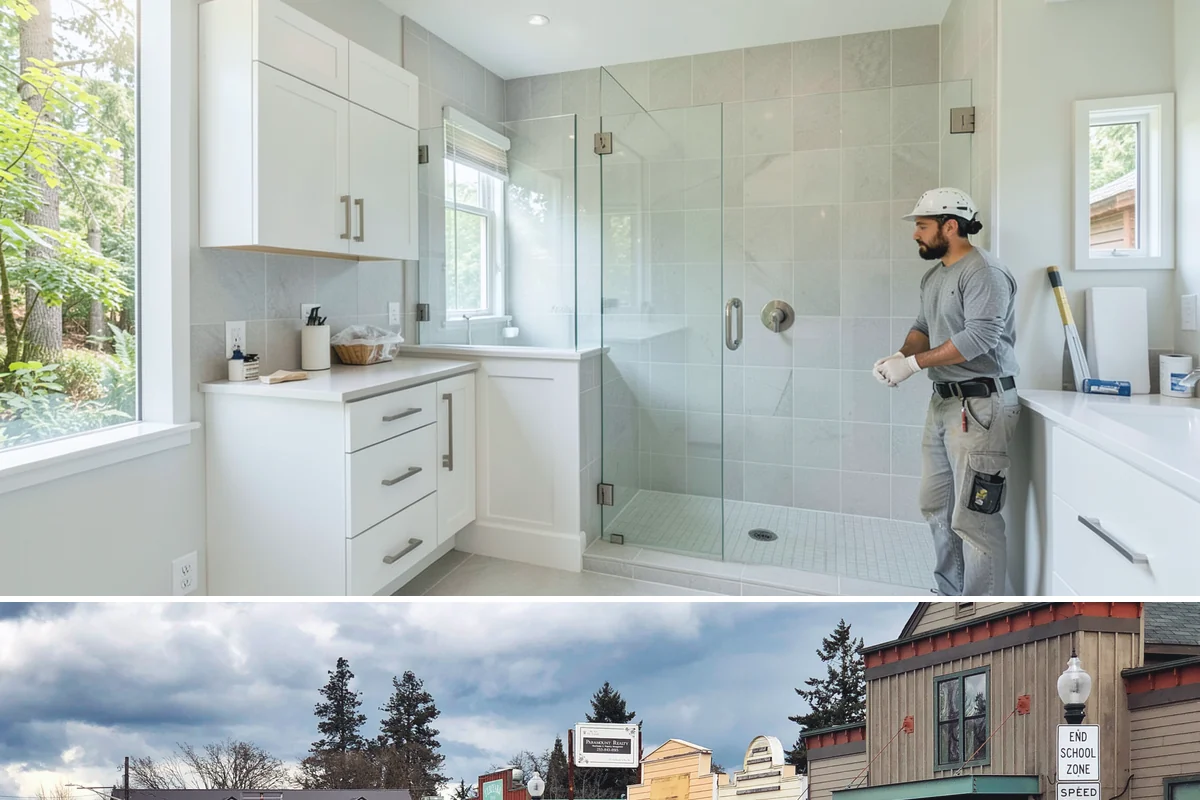 Smart Doorbell Installation in Roy, Pierce County, WA - This installation can be completed any season, and weatherproofing before winter keeps it reliable through PNW rain.
