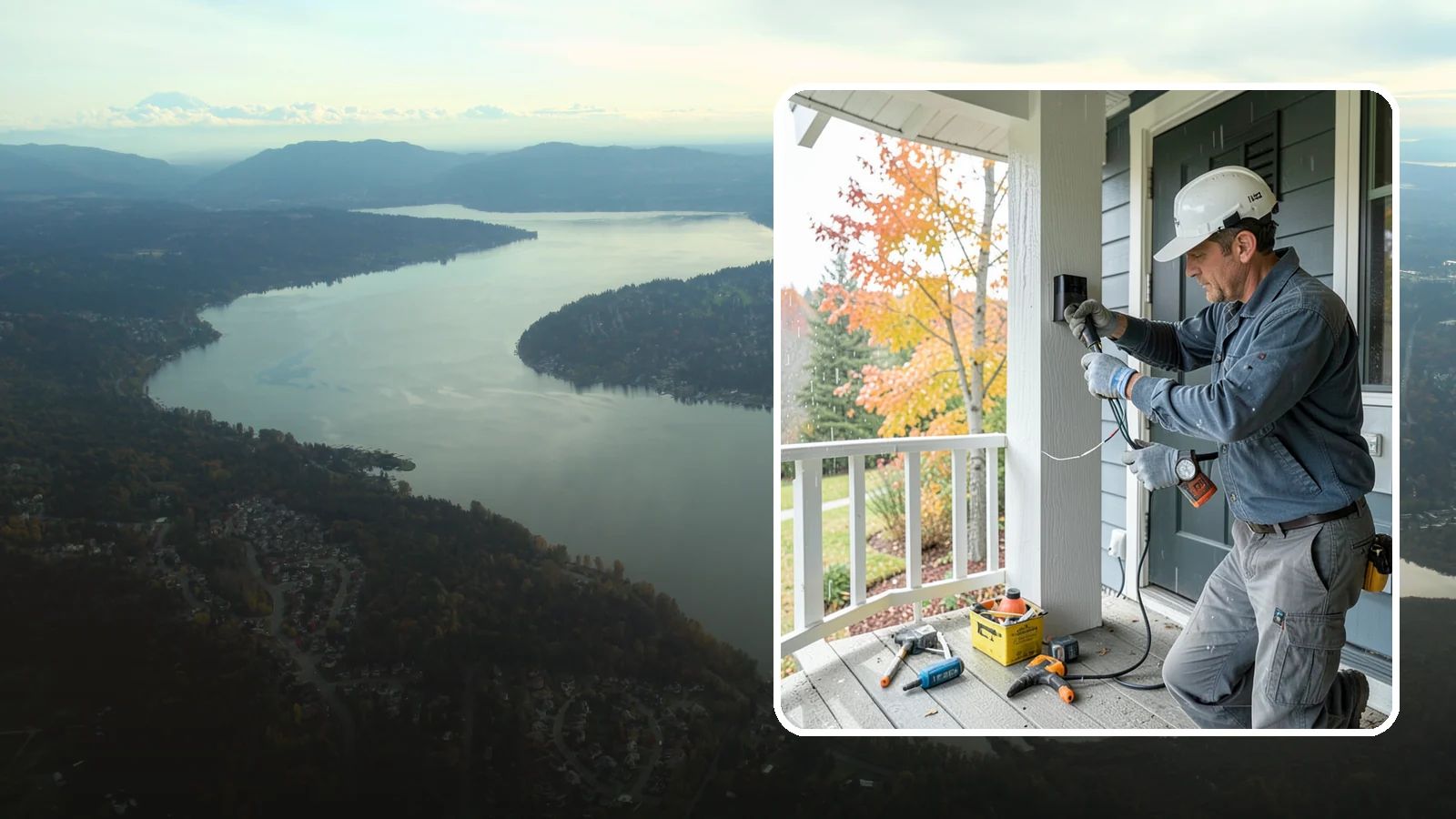 Smart Doorbell Installation in Sammamish, King County, WA - We install smart video doorbells that let you see and speak with visitors from anywhere, rain or shine.