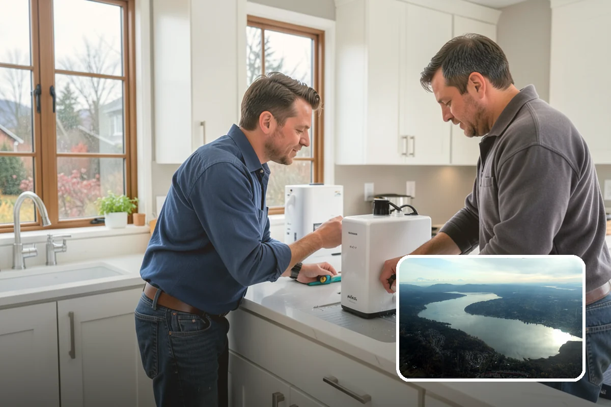 Smart Doorbell Installation in Sammamish, King County, WA - See and speak with visitors from your phone