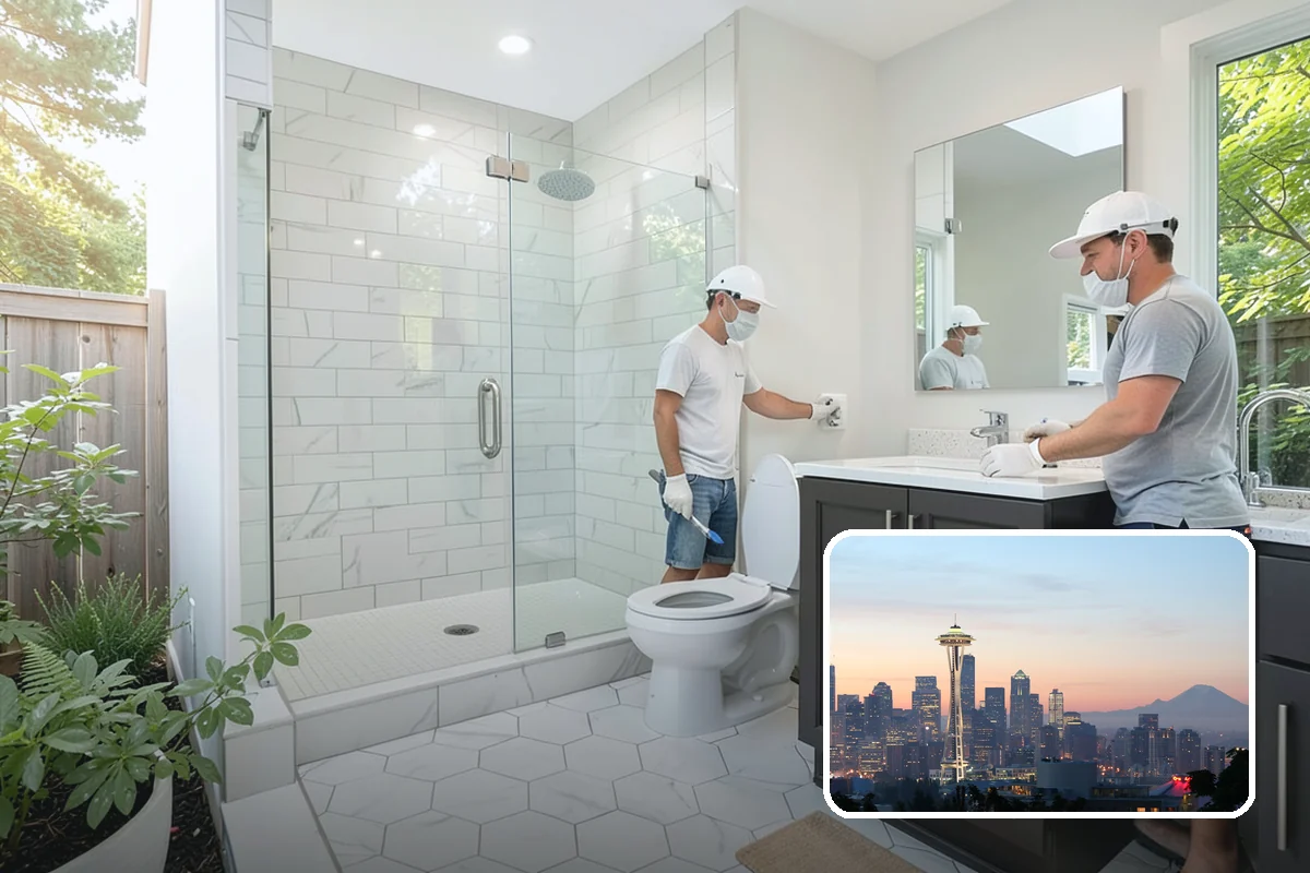 Smart Doorbell Installation in Seattle, King County, WA - See and speak with visitors from your phone