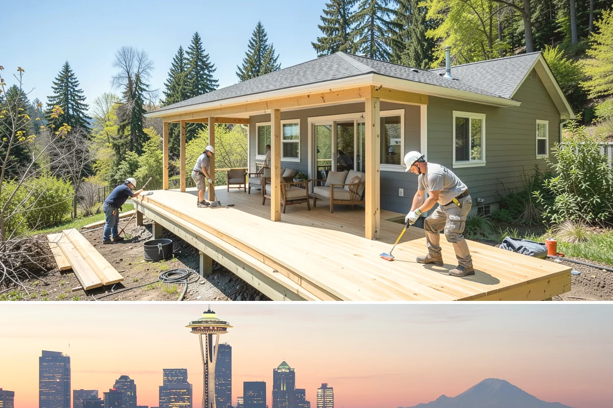 Smart Doorbell Installation in Seattle, King County, WA - This installation can be completed any season, and weatherproofing before winter keeps it reliable through PNW rain.