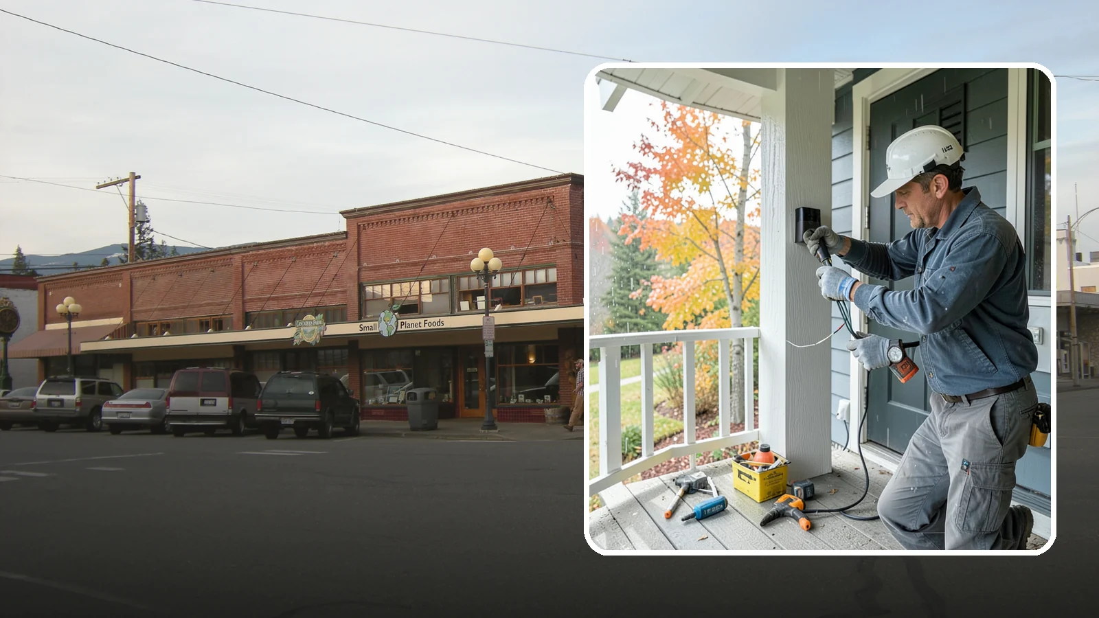Smart Doorbell Installation in Sedro-Woolley, Skagit County, WA - We install smart video doorbells that let you see and speak with visitors from anywhere, rain or shine.