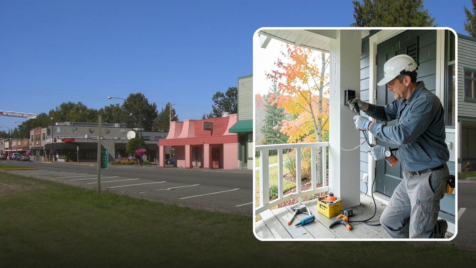 Smart Doorbell Installation in Snoqualmie, King County, WA - We install smart video doorbells that let you see and speak with visitors from anywhere, rain or shine.
