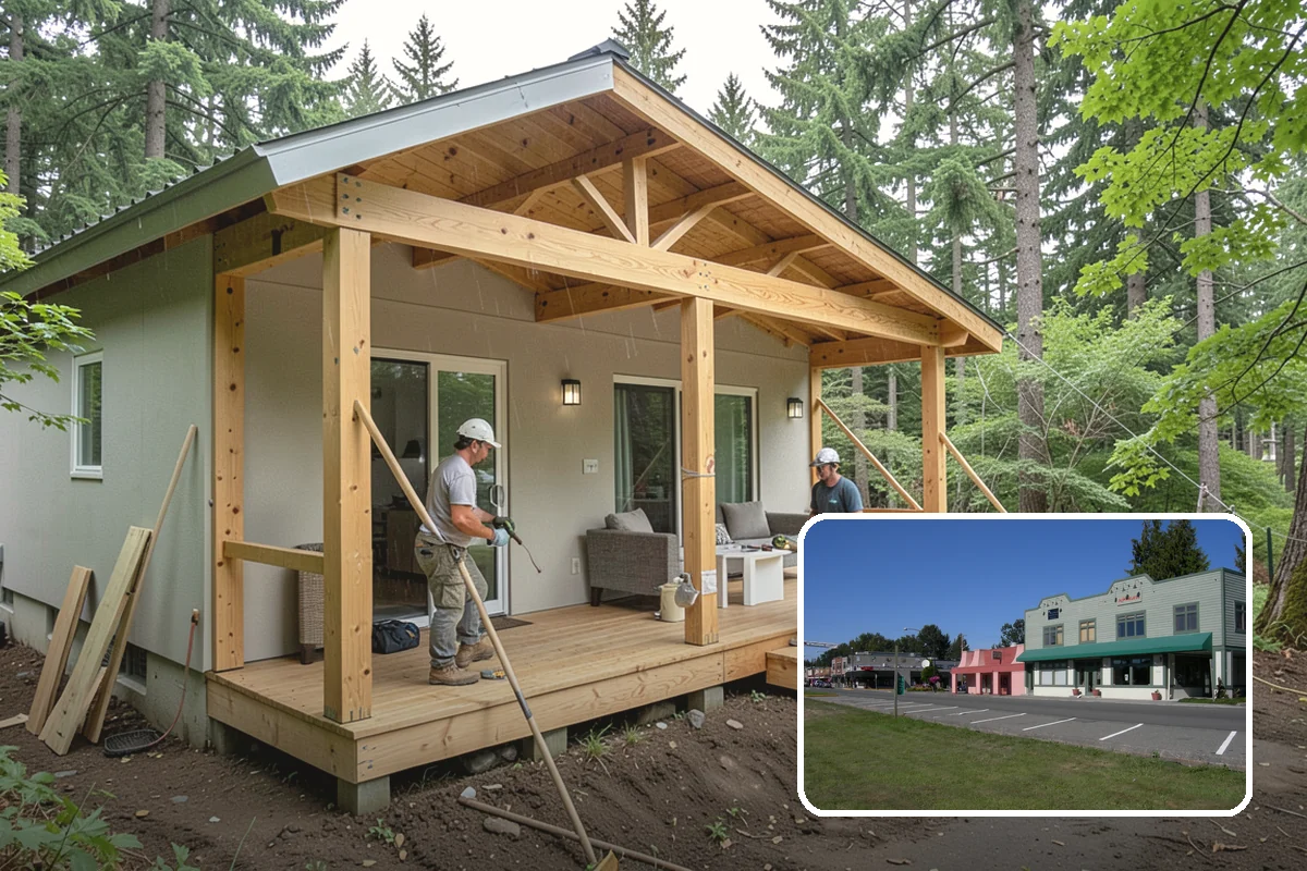 Smart Doorbell Installation in Snoqualmie, King County, WA - See and speak with visitors from your phone