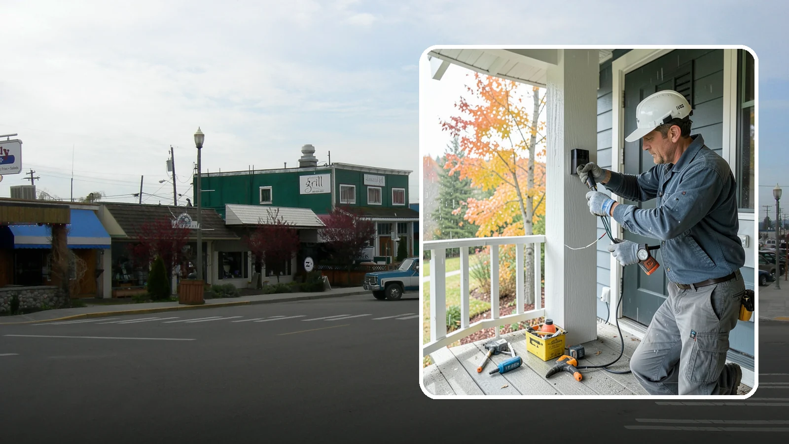 Smart Doorbell Installation in Stanwood, Snohomish County, WA - We install smart video doorbells that let you see and speak with visitors from anywhere, rain or shine.