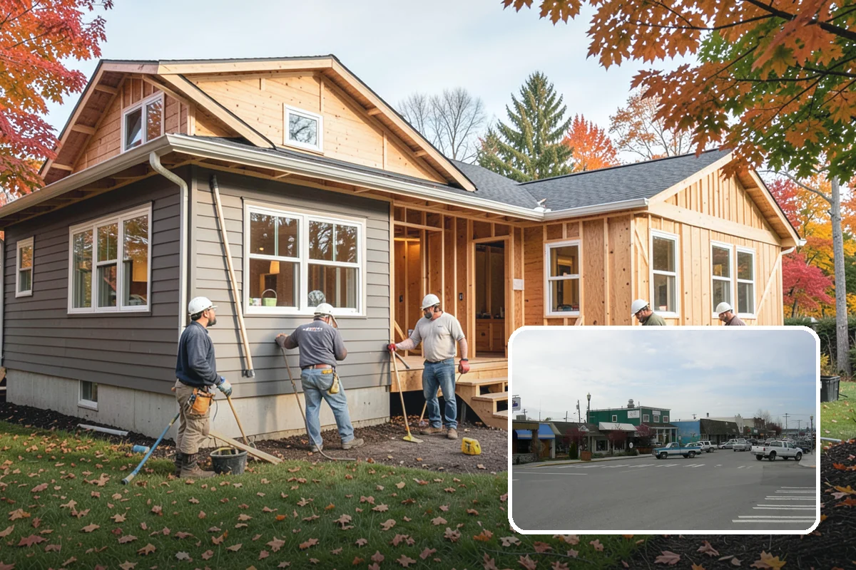Smart Doorbell Installation in Stanwood, Snohomish County, WA - See and speak with visitors from your phone