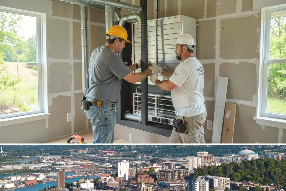 Smart Doorbell Installation in Tacoma, Pierce County, WA - This installation can be completed any season, and weatherproofing before winter keeps it reliable through PNW rain.