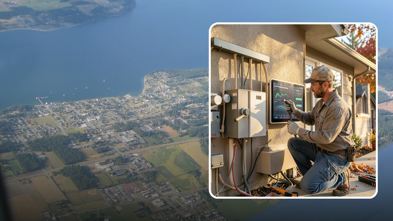Smart Electrical Panel Installation in Coupeville, Island County, WA - Smart electrical panel installation that monitors and manages your home energy in real time.
