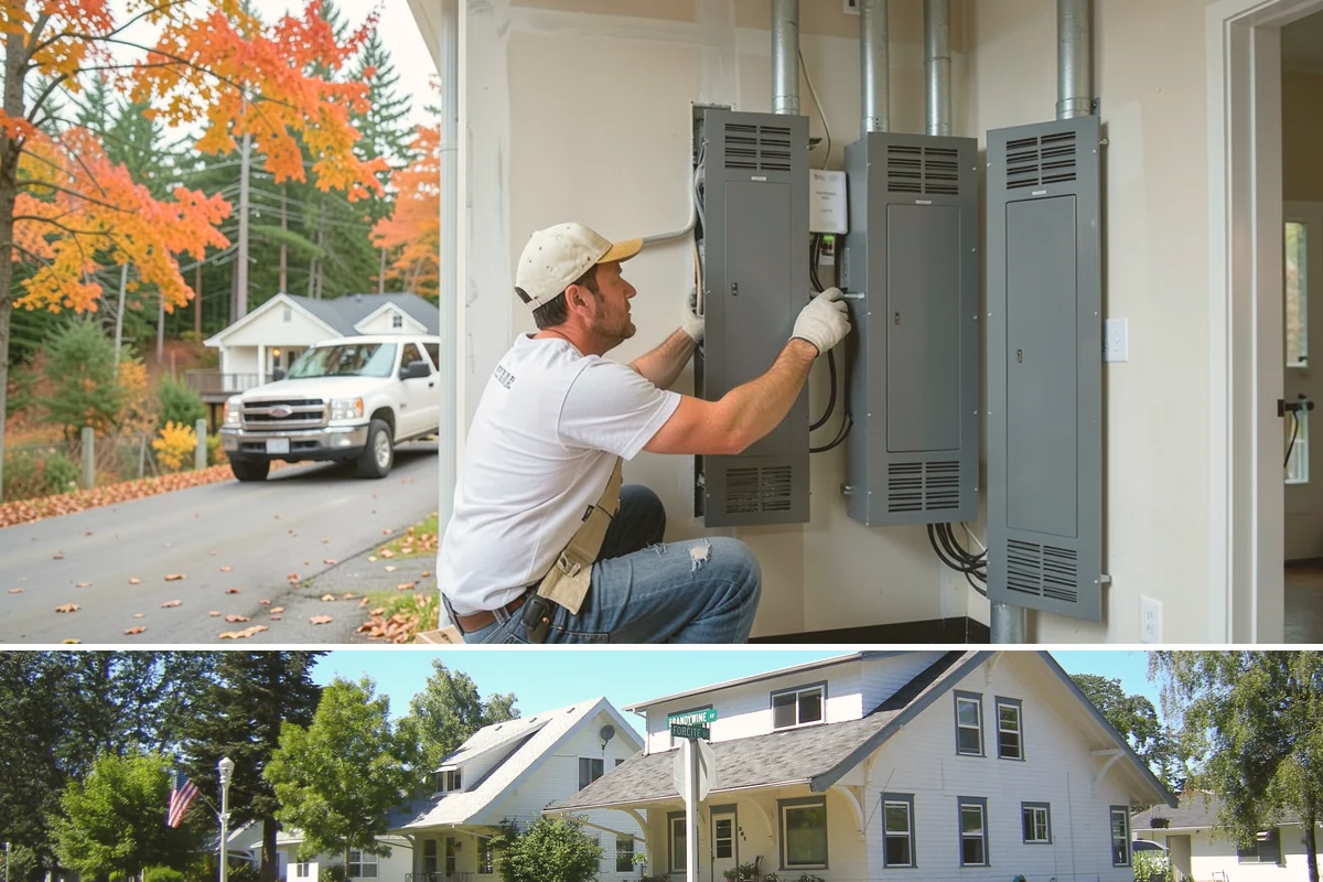 Smart Electrical Panel Installation in DuPont, Pierce County, WA - Panel work is indoor and can be scheduled in any season.