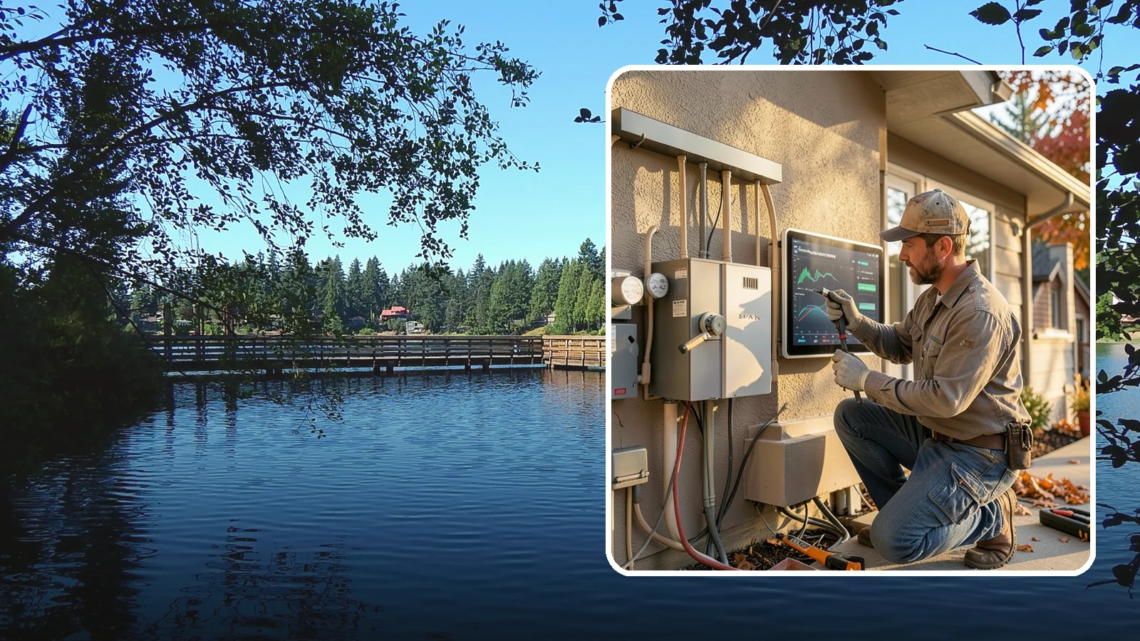 Smart Electrical Panel Installation in Federal Way, King County, WA - Smart electrical panel installation that monitors and manages your home energy in real time.