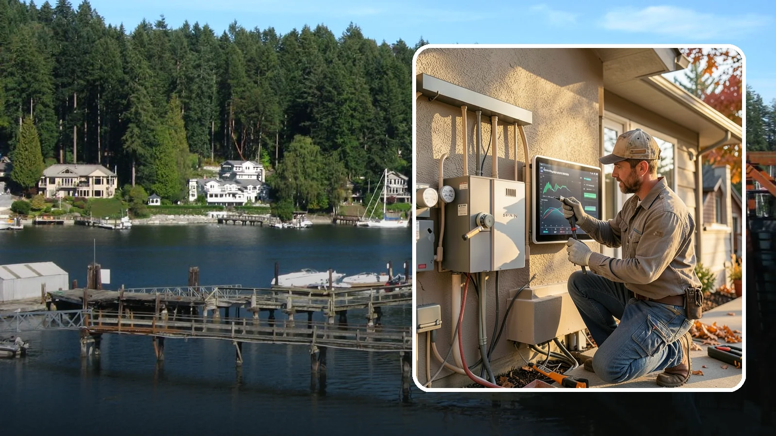 Smart Electrical Panel Installation in Gig Harbor, Pierce County, WA - Smart electrical panel installation that monitors and manages your home energy in real time.