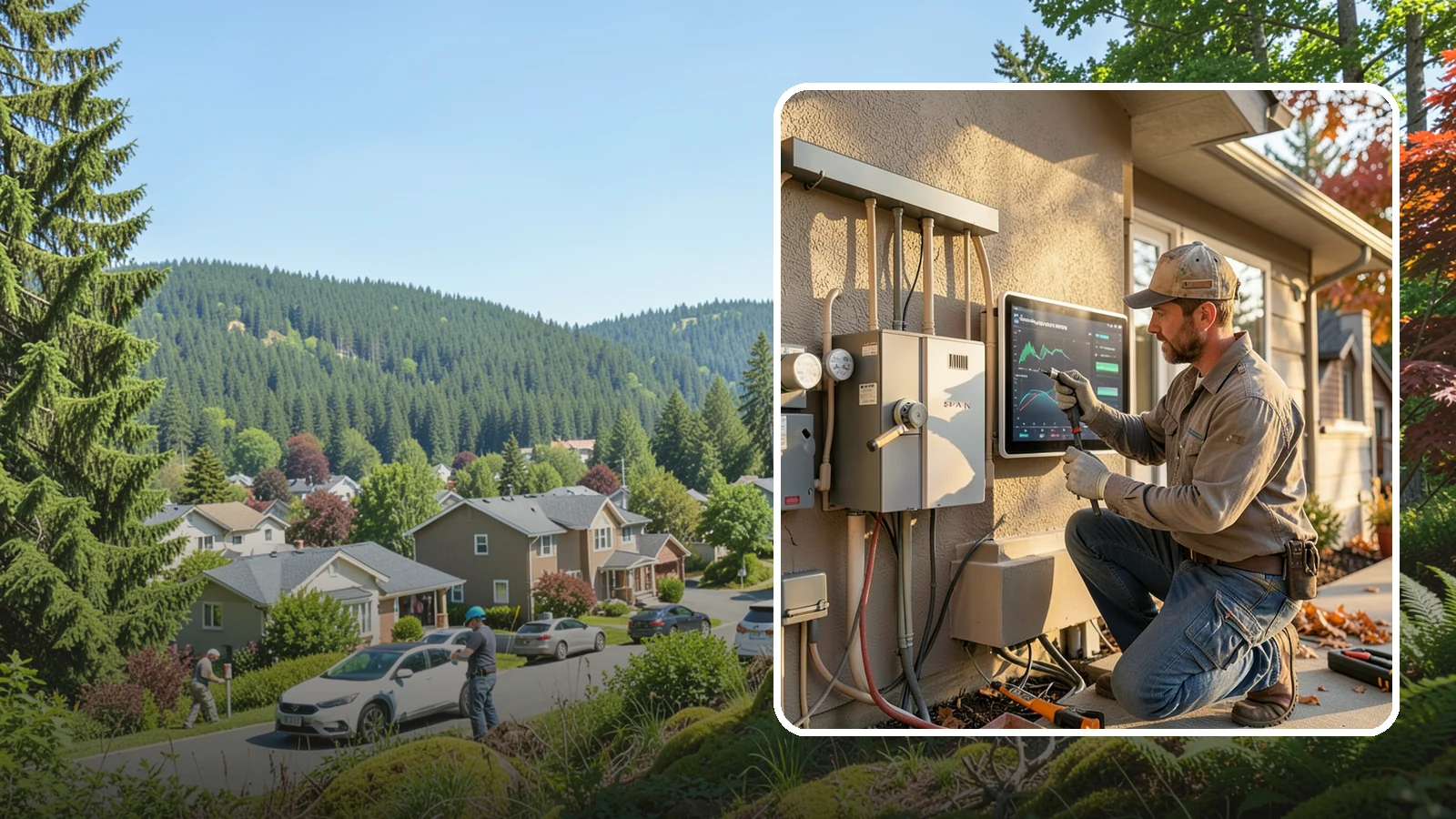 Smart Electrical Panel Installation in Index, Snohomish County, WA - Smart electrical panel installation that monitors and manages your home energy in real time.
