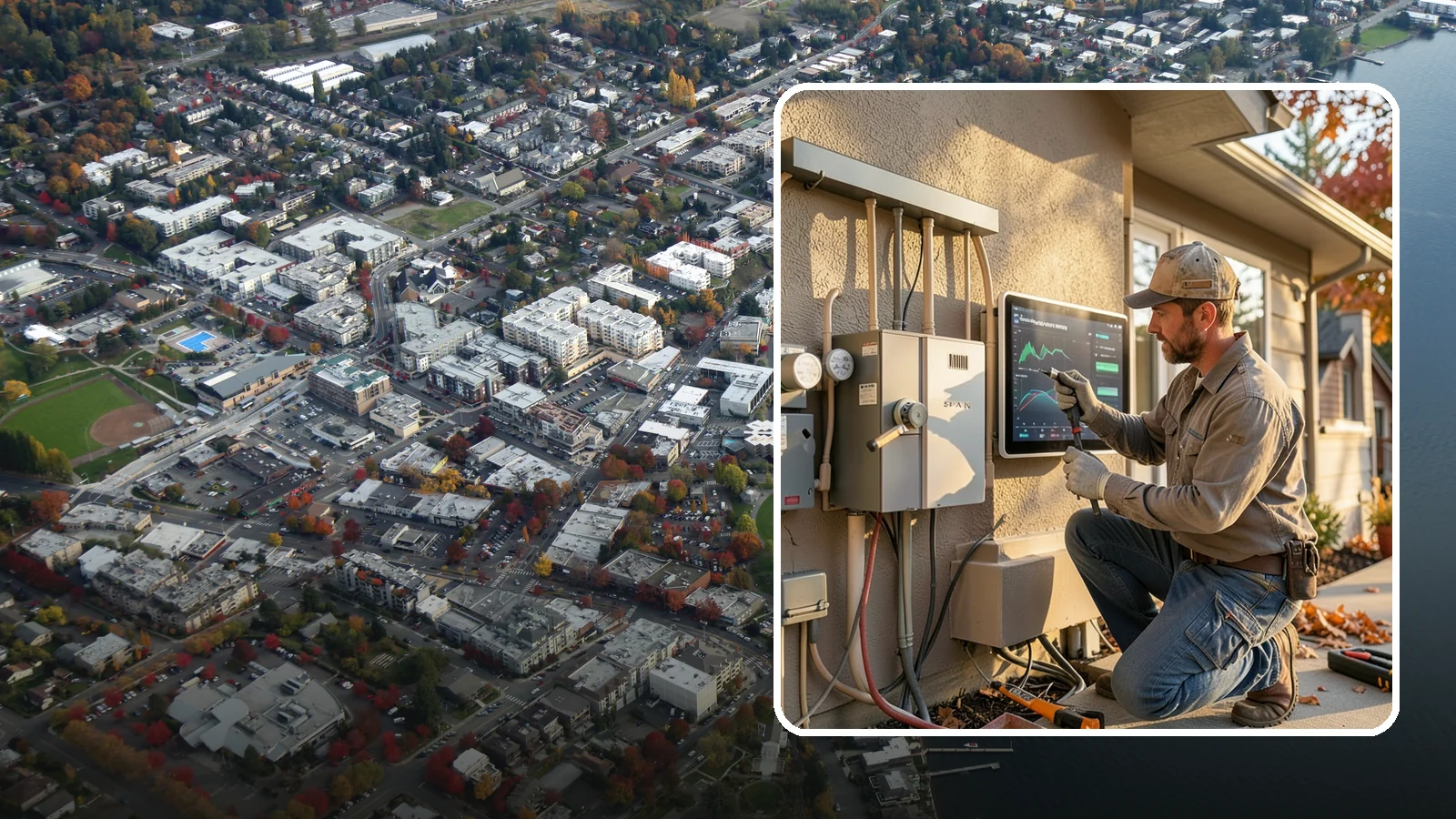 Smart Electrical Panel Installation in Kirkland, King County, WA - Smart electrical panel installation that monitors and manages your home energy in real time.