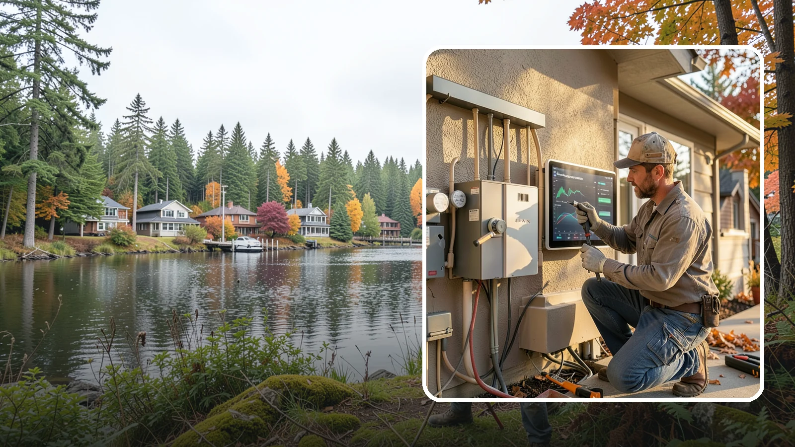 Smart Electrical Panel Installation in La Conner, Skagit County, WA - Smart electrical panel installation that monitors and manages your home energy in real time.