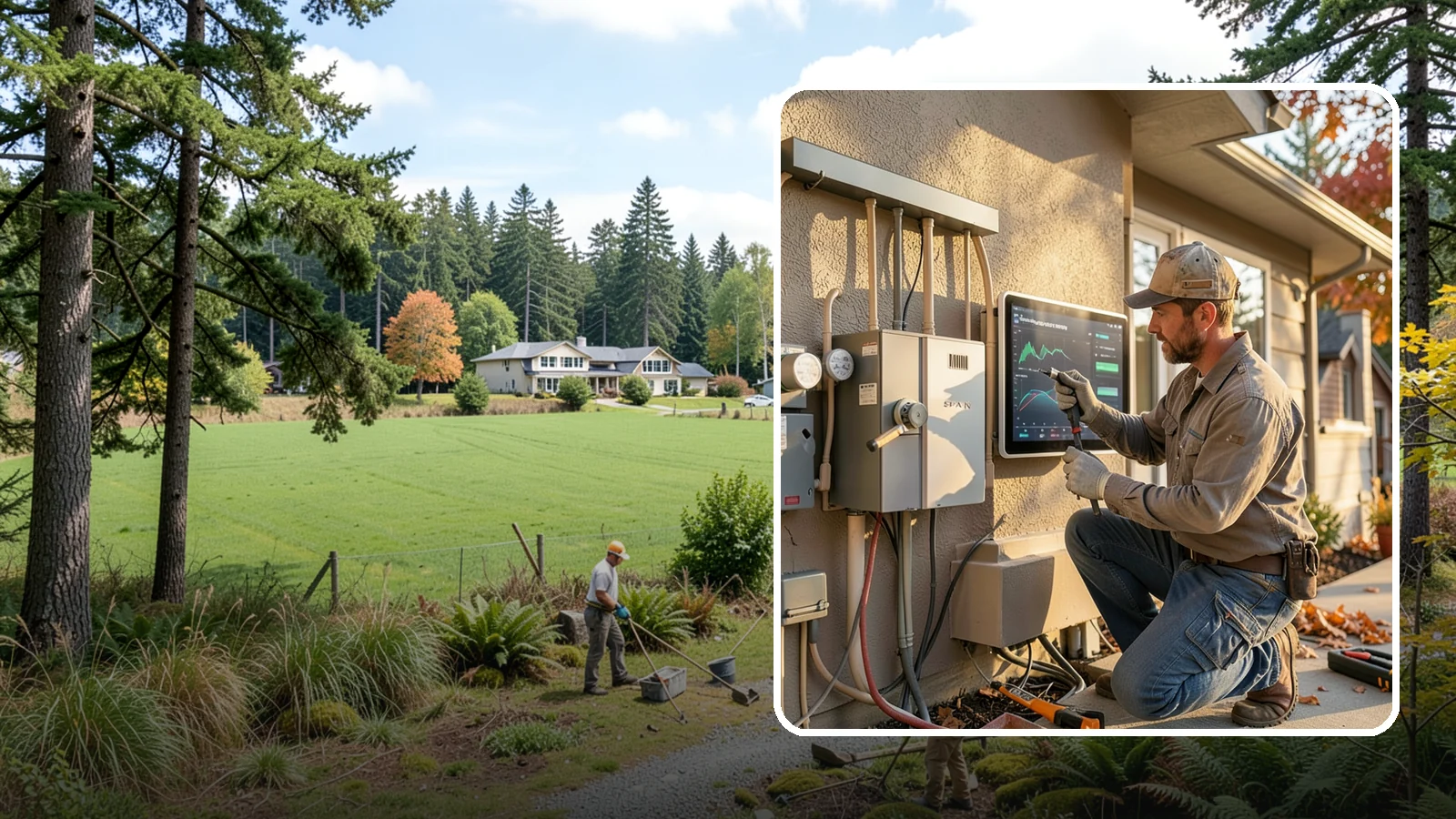 Smart Electrical Panel Installation in Lyman, Skagit County, WA - Smart electrical panel installation that monitors and manages your home energy in real time.