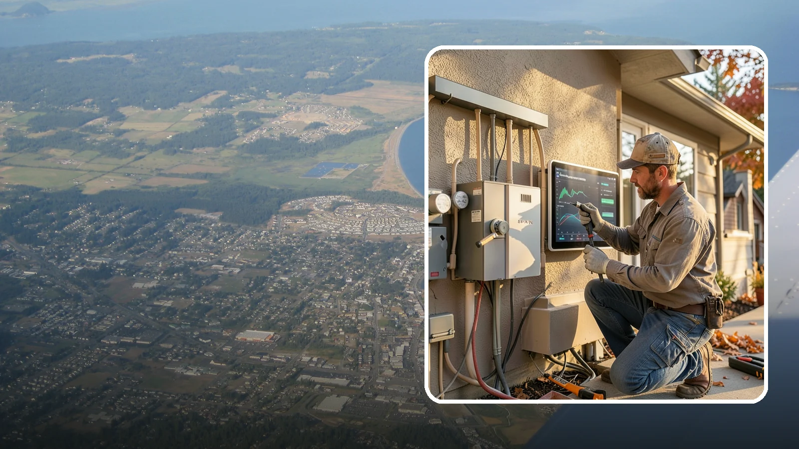 Smart Electrical Panel Installation in Oak Harbor, Island County, WA - Smart electrical panel installation that monitors and manages your home energy in real time.