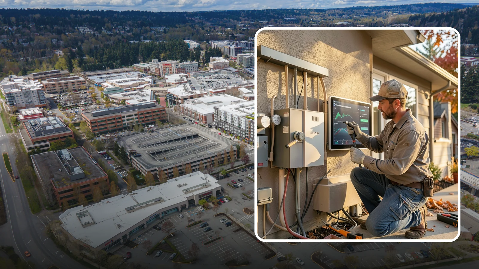Smart Electrical Panel Installation in Redmond, King County, WA - Smart electrical panel installation that monitors and manages your home energy in real time.