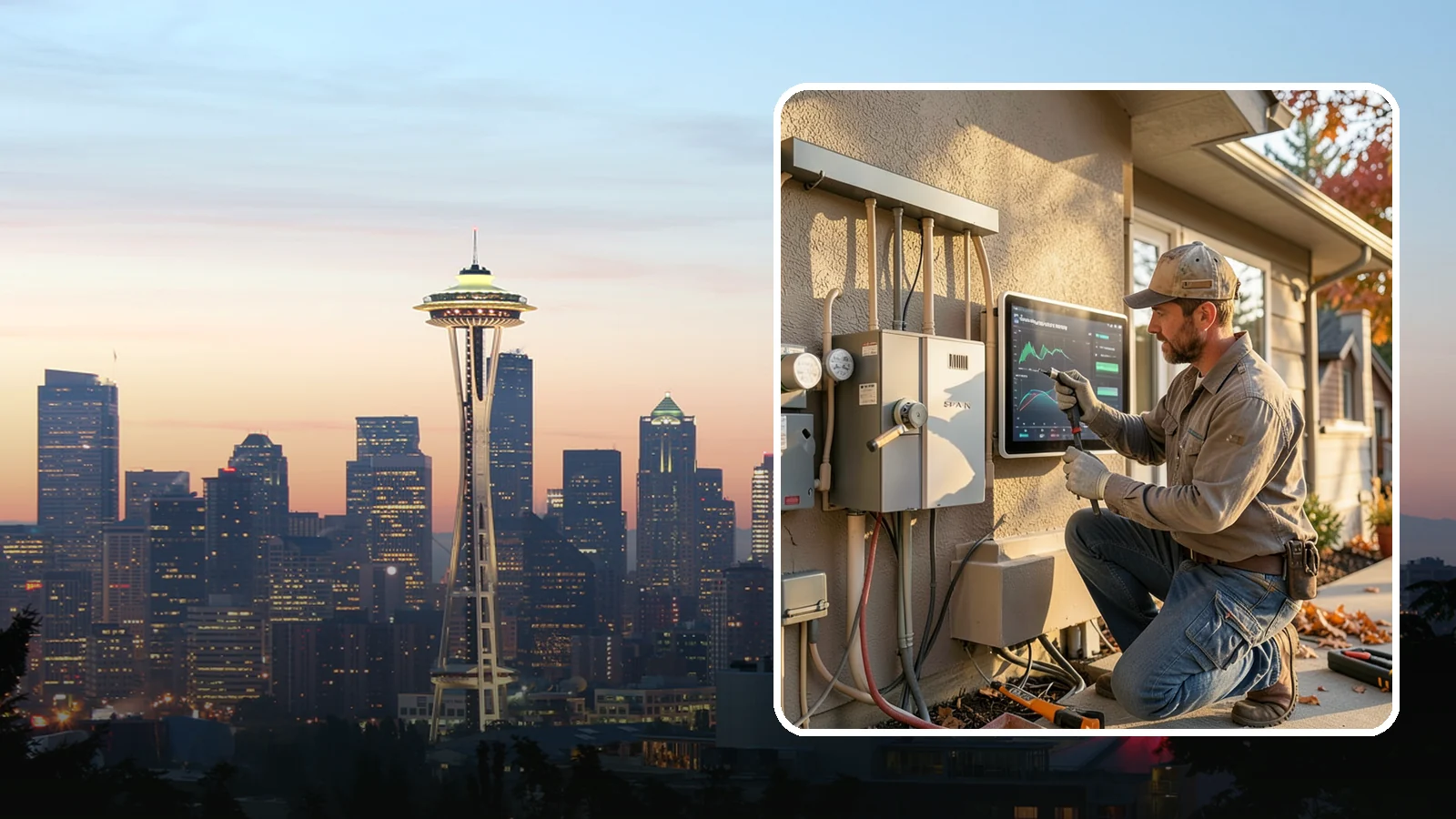 Smart Electrical Panel Installation in Seattle, King County, WA - Smart electrical panel installation that monitors and manages your home energy in real time.
