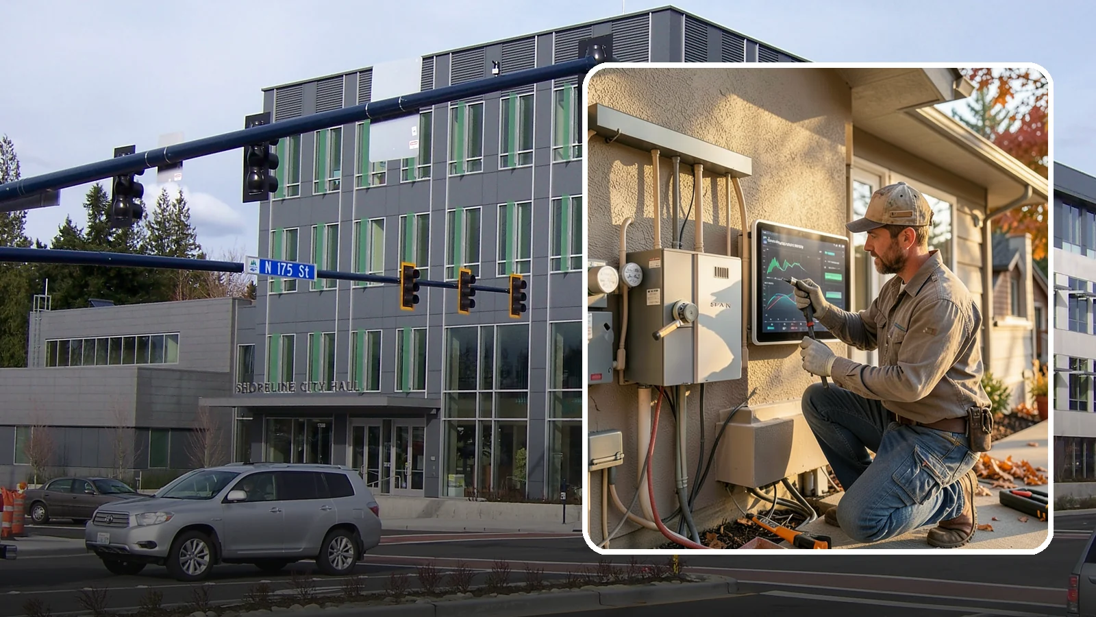 Smart Electrical Panel Installation in Shoreline, King County, WA - Smart electrical panel installation that monitors and manages your home energy in real time.