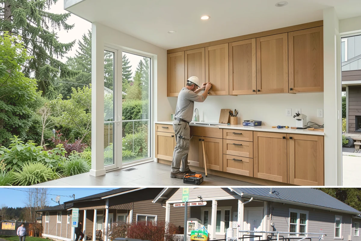Smart Electrical Panel Installation in South Prairie, Pierce County, WA - Panel work is indoor and can be scheduled in any season.