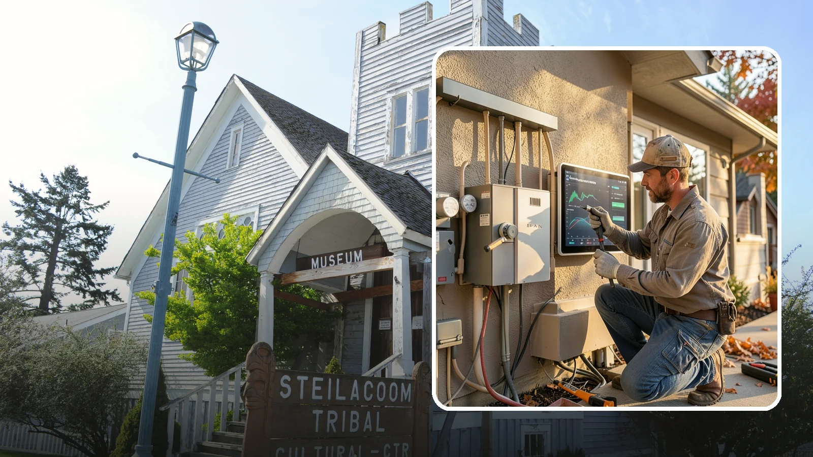 Smart Electrical Panel Installation in Steilacoom, Pierce County, WA - Smart electrical panel installation that monitors and manages your home energy in real time.