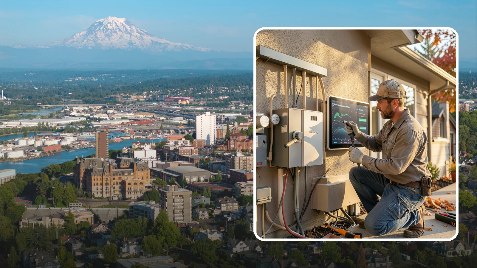 Smart Electrical Panel Installation in Tacoma, Pierce County, WA - Smart electrical panel installation that monitors and manages your home energy in real time.