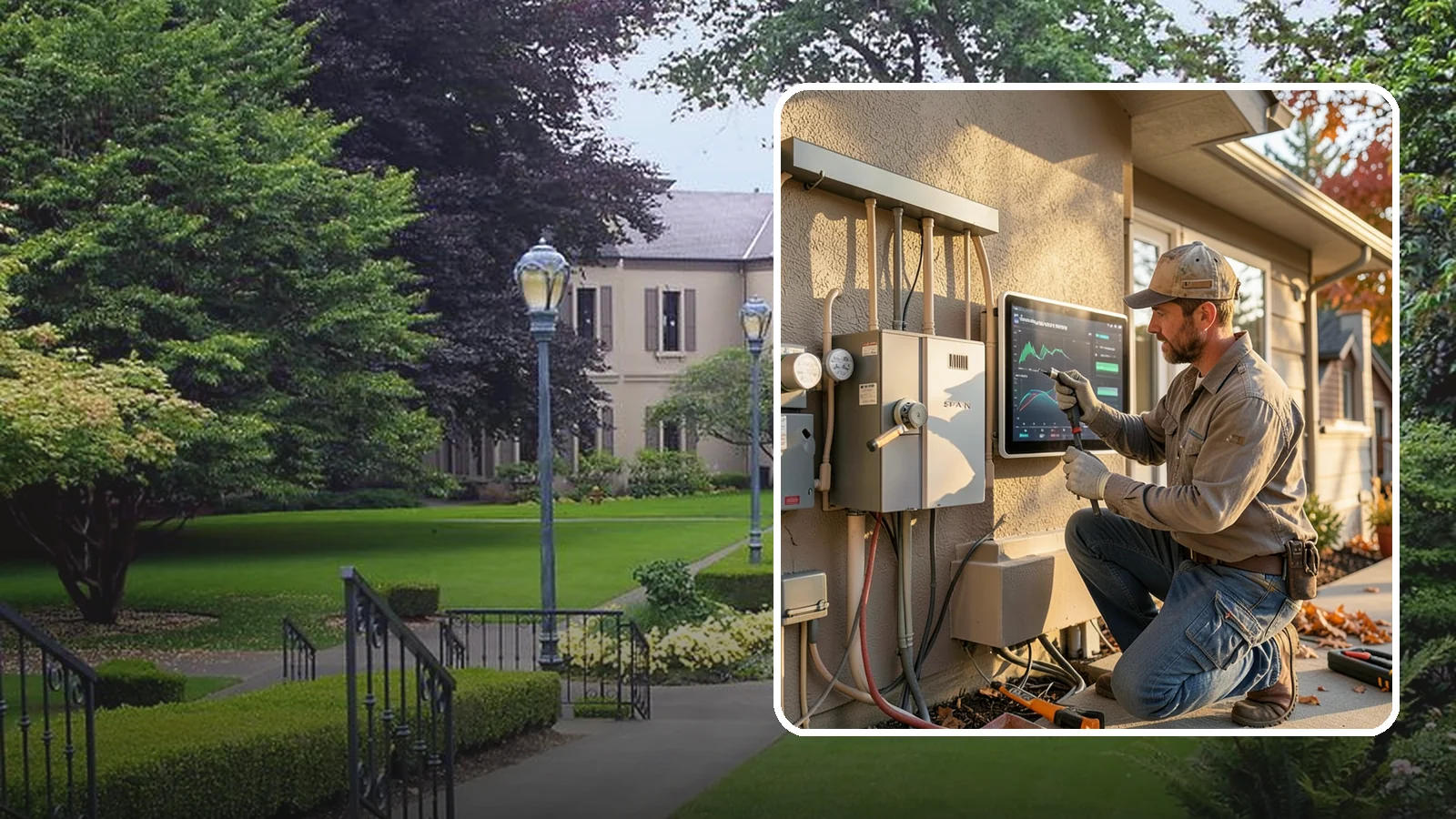 Smart Electrical Panel Installation in Woodinville, King County, WA - Smart electrical panel installation that monitors and manages your home energy in real time.