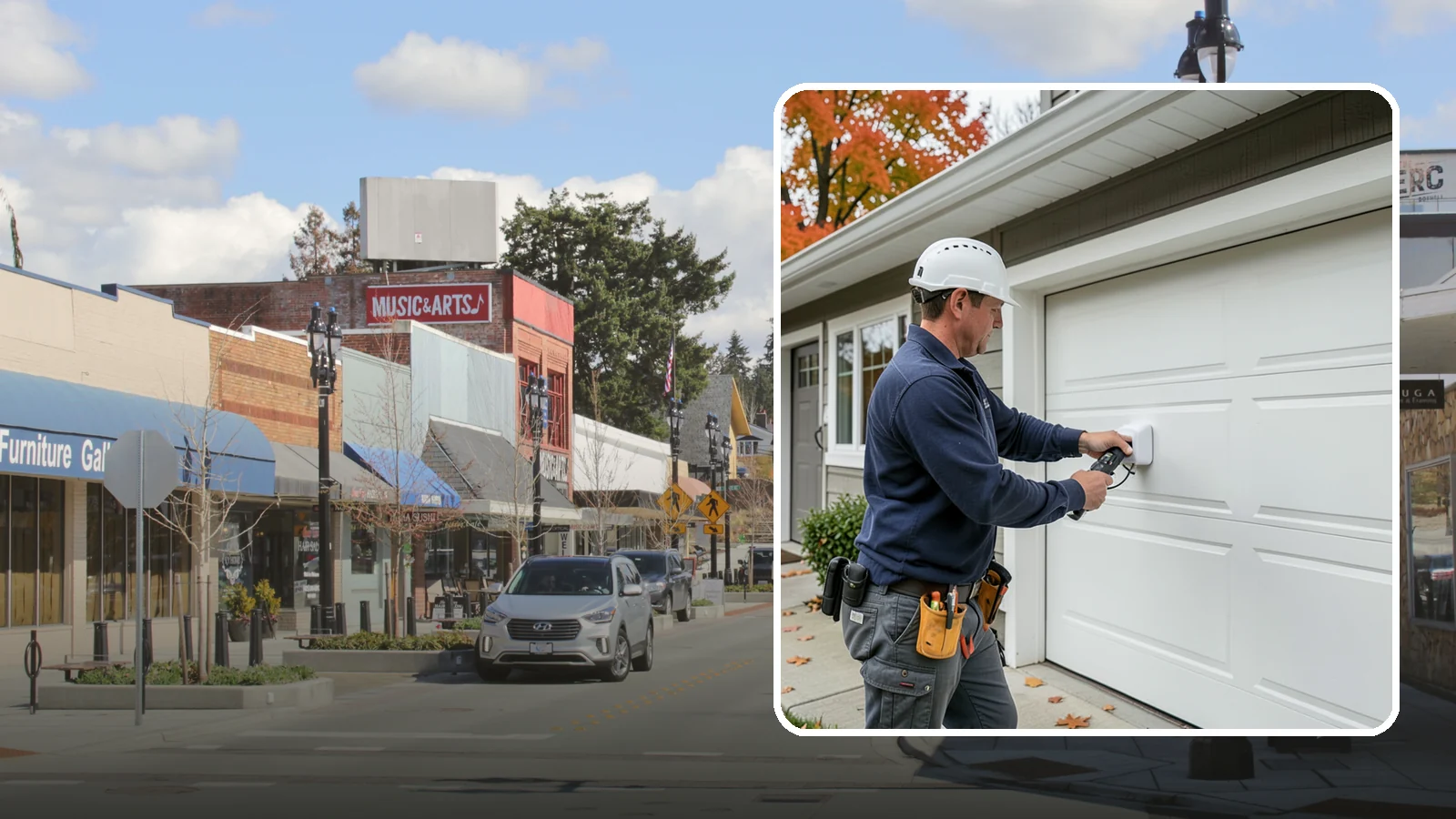 Smart Garage Door Opener in Bothell, King County, WA - We install smart garage door openers that let you monitor and control the garage from anywhere.