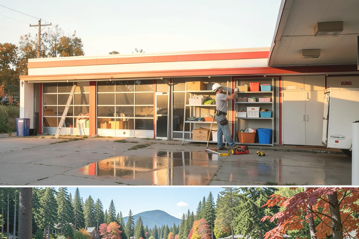 Smart Garage Door Opener in Covington, King County, WA - Garage door opener upgrades fit any season and are a convenient indoor project during rainy PNW weather.