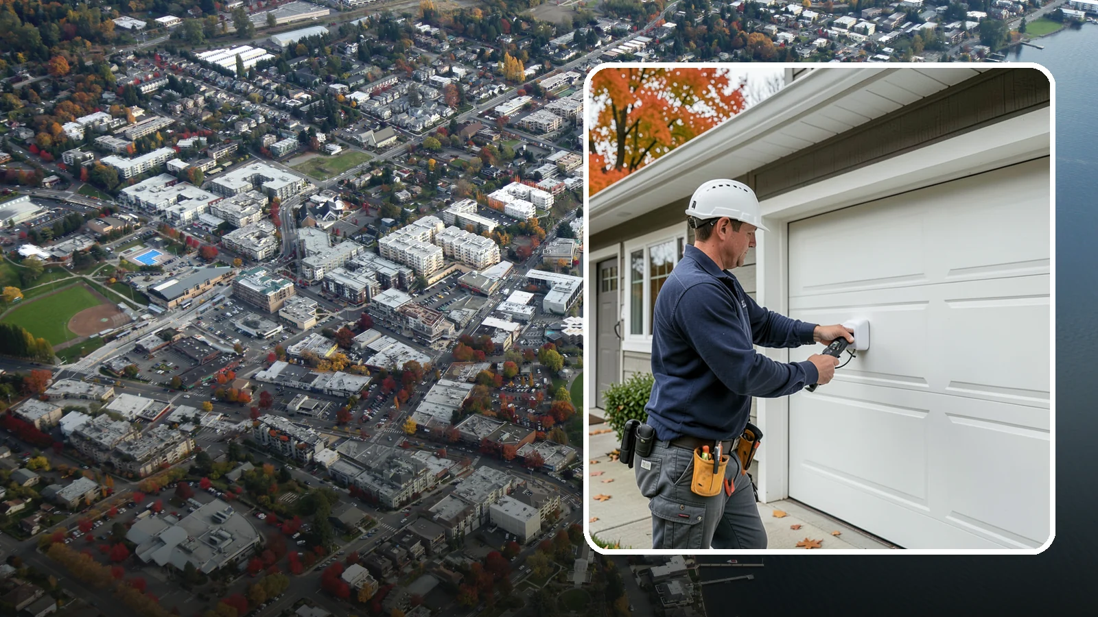 Smart Garage Door Opener in Kirkland, King County, WA - We install smart garage door openers that let you monitor and control the garage from anywhere.
