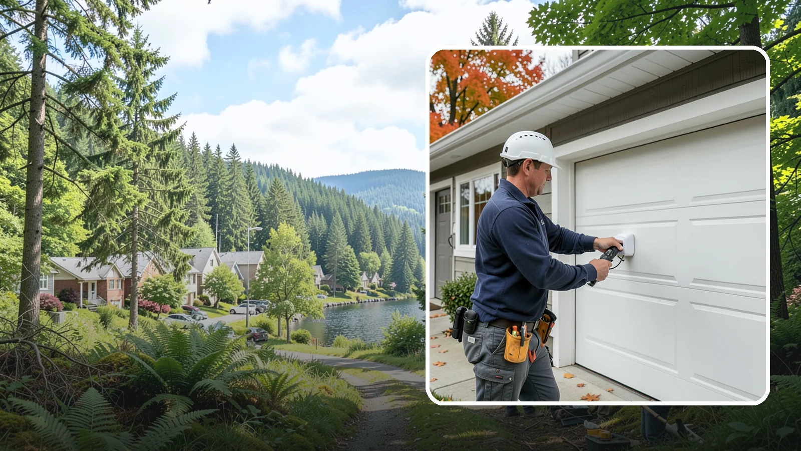 Smart Garage Door Opener in Lake Forest Park, King County, WA - We install smart garage door openers that let you monitor and control the garage from anywhere.
