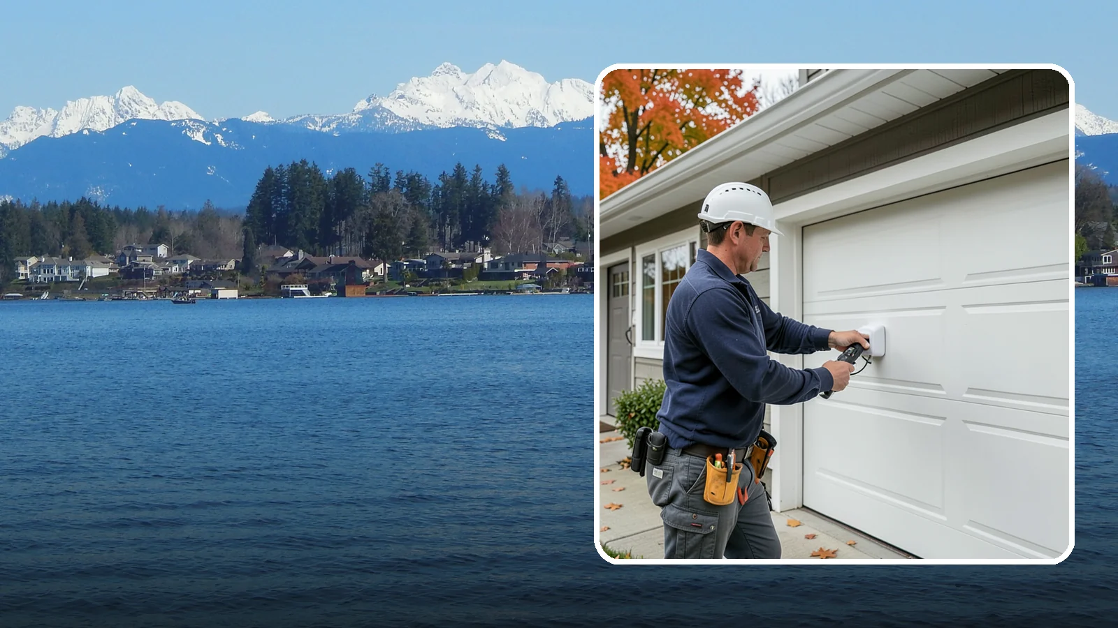 Smart Garage Door Opener in Lake Stevens, Snohomish County, WA - We install smart garage door openers that let you monitor and control the garage from anywhere.