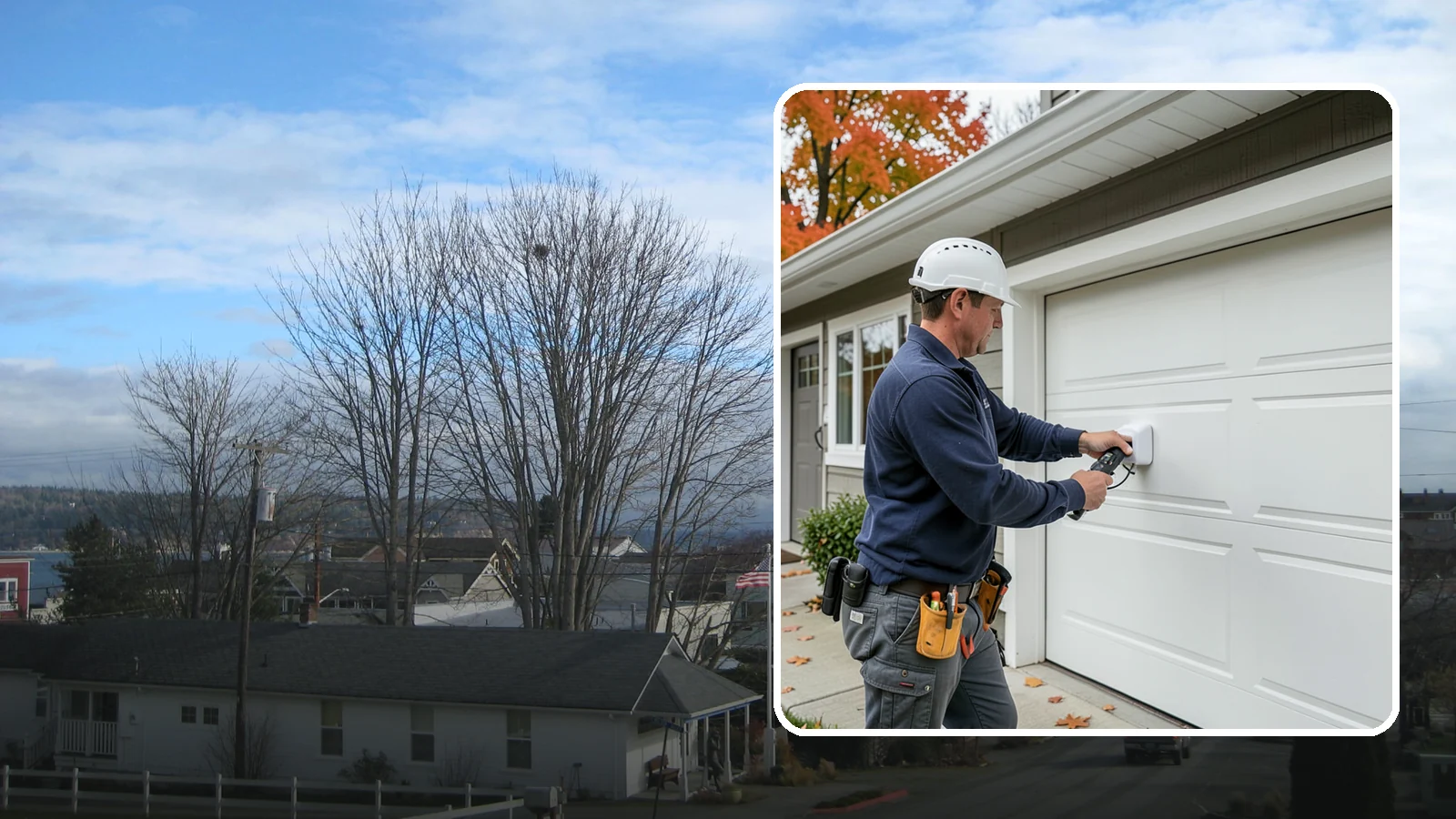 Smart Garage Door Opener in Langley, Island County, WA - We install smart garage door openers that let you monitor and control the garage from anywhere.