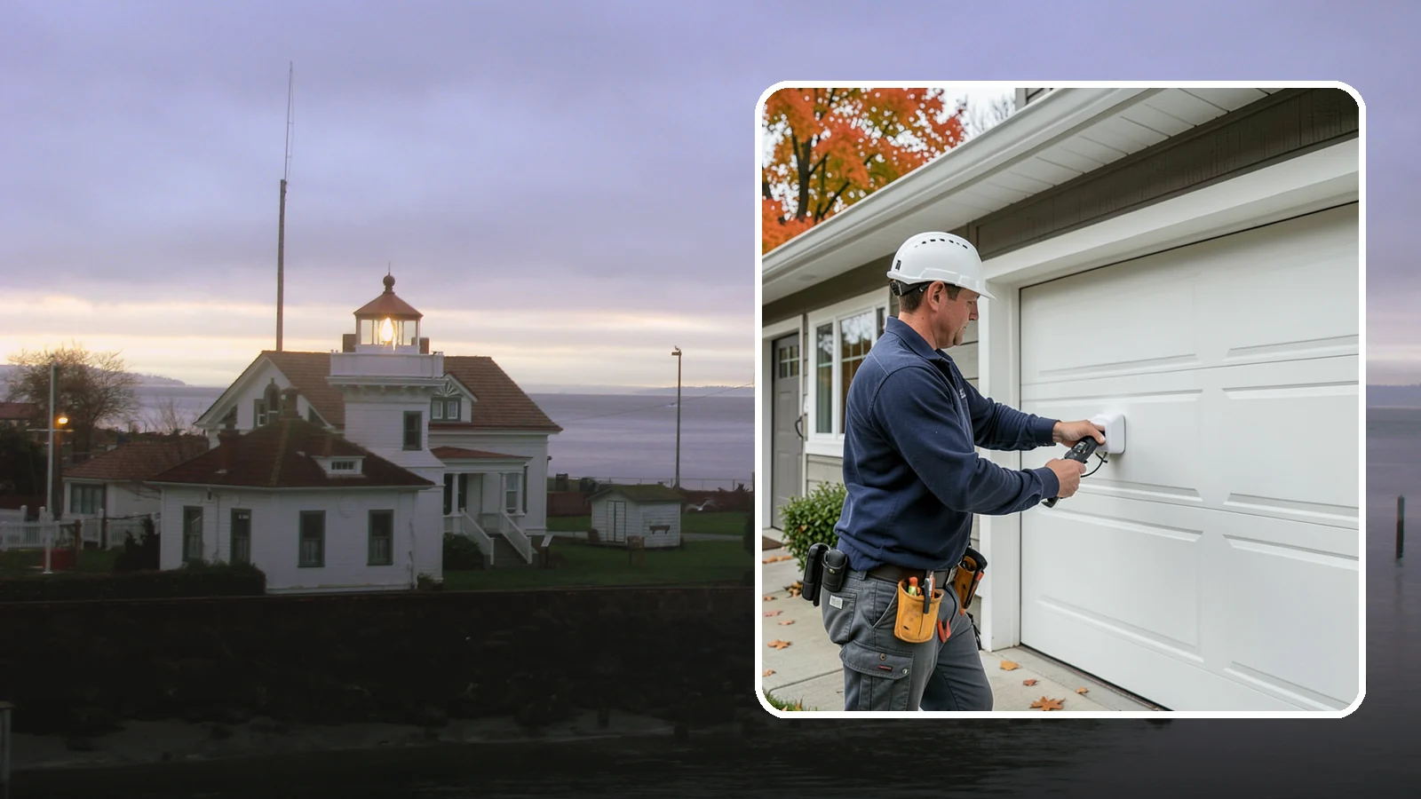 Smart Garage Door Opener in Mukilteo, Snohomish County, WA - We install smart garage door openers that let you monitor and control the garage from anywhere.