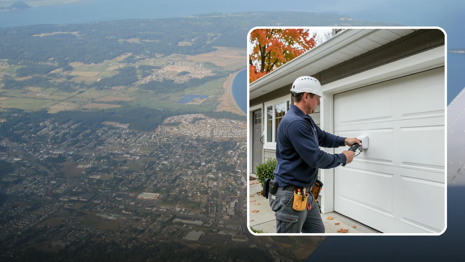 Smart Garage Door Opener in Oak Harbor, Island County, WA - We install smart garage door openers that let you monitor and control the garage from anywhere.